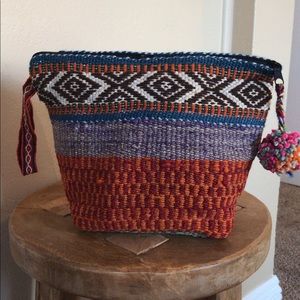 Handmade Clutch wristlet.